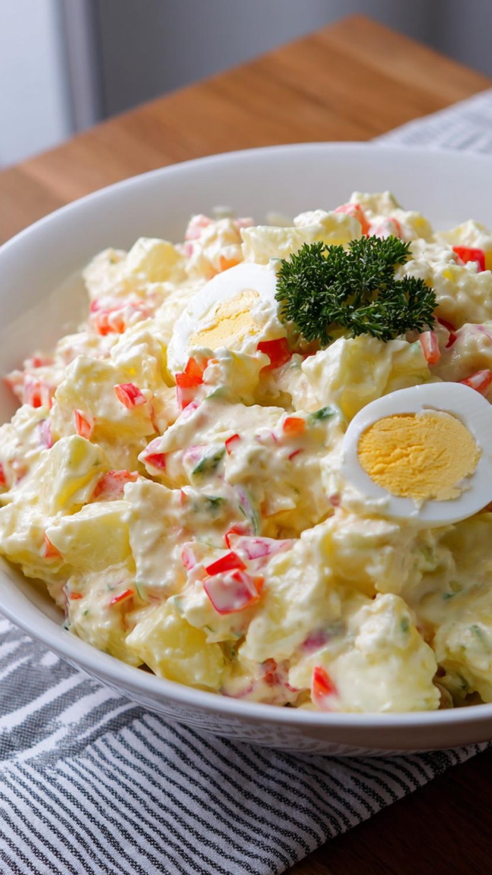 25 Festliche Präsentationen von Kartoffelsalat