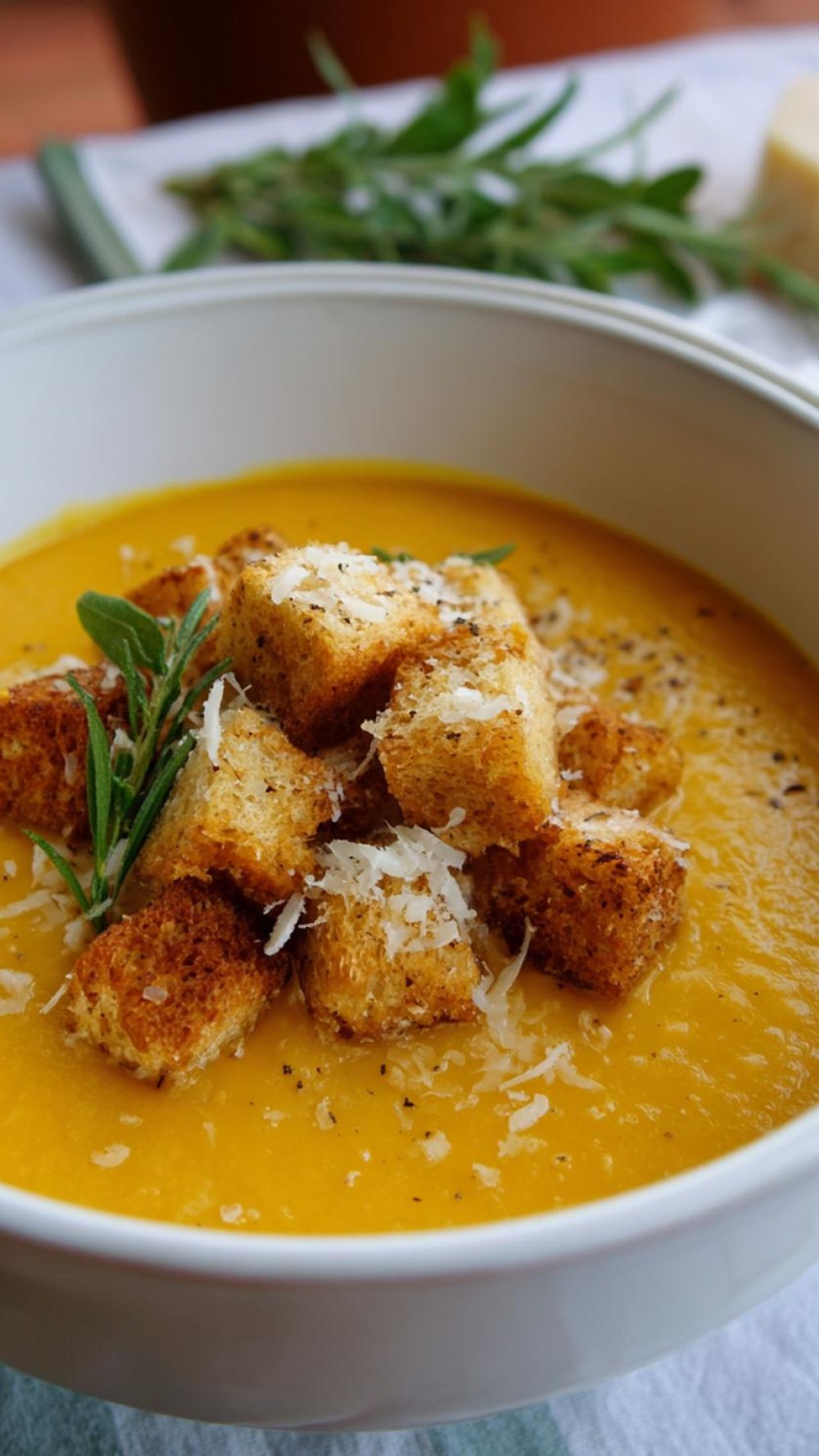 24 Perfekte Texturen für Kürbissuppen