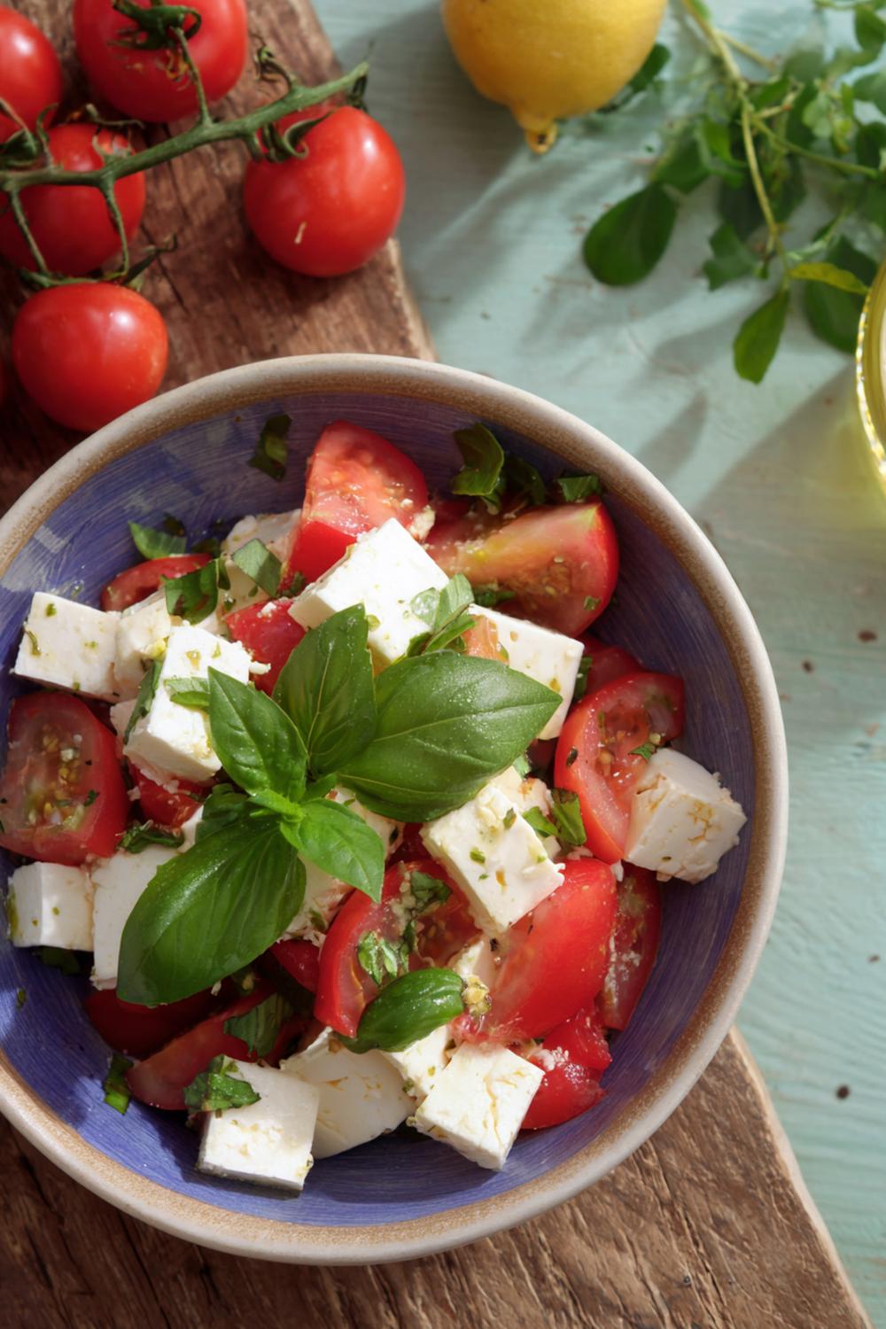 Frische Salatideen Mit Feta & Tomaten Für 2026
