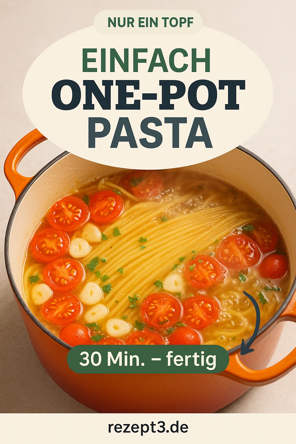 One Pot Pasta: Cremige 20‑Minuten-Feier aus einem Topf