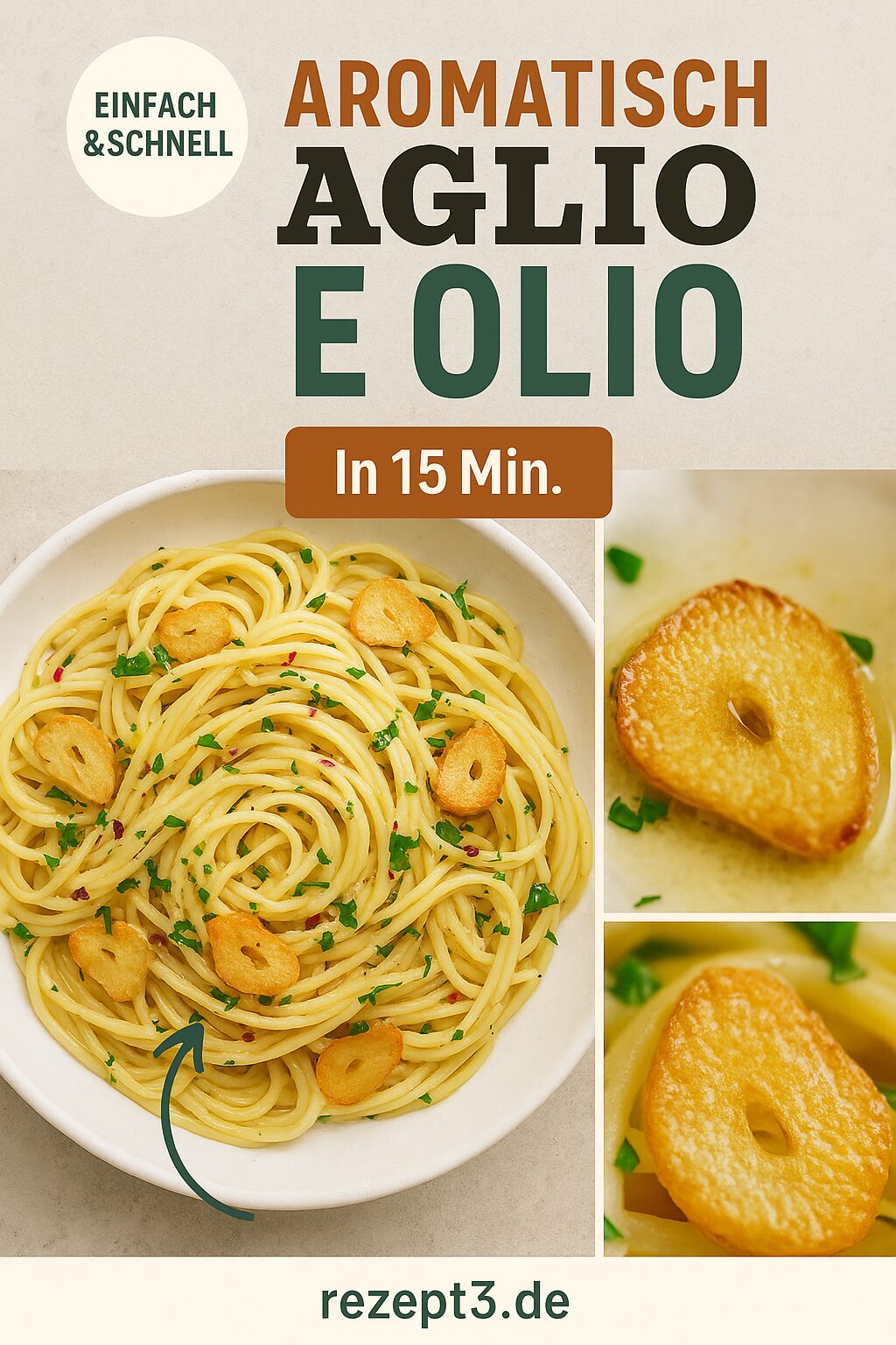 Pasta Aglio e Olio – schnelles, duftendes Klassiker-Rezept