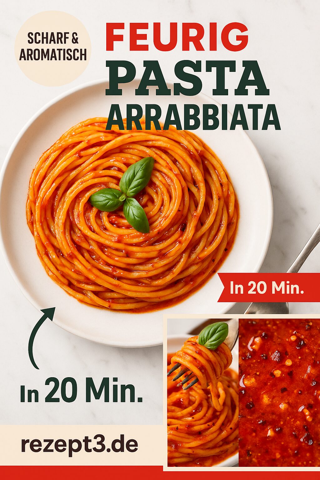 Pasta Arrabbiata: Feurig-schnelles Rezept wie in Rom